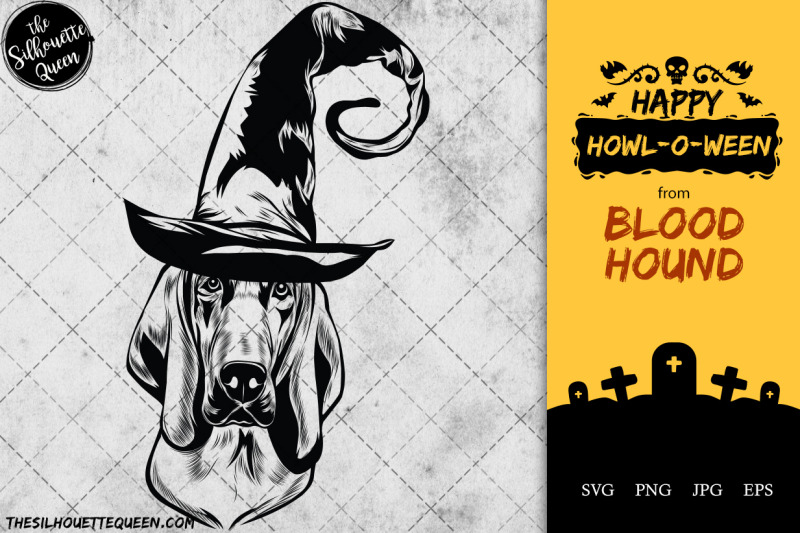 blood-hound-dog-in-witch-hat-for-halloween