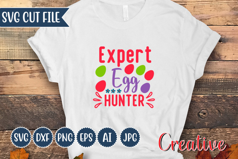 expert-egg-hunter-svg-design