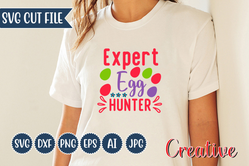 expert-egg-hunter-svg-design