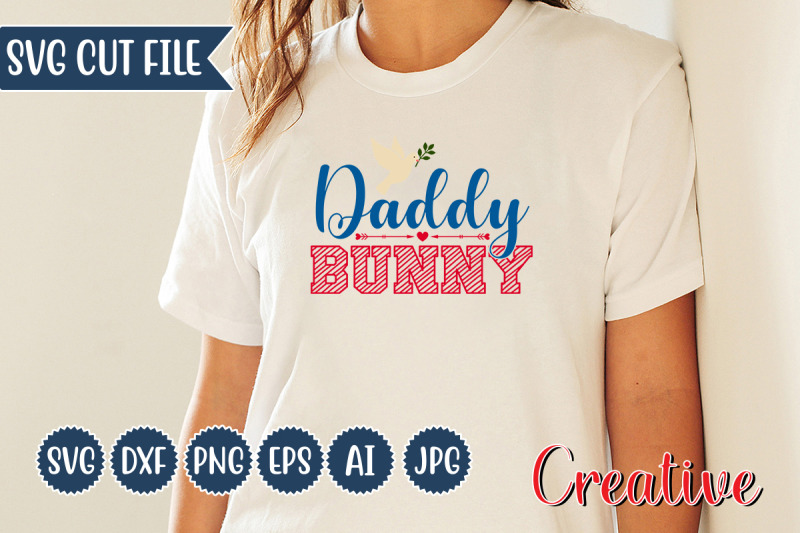 daddy-bunny-svg-design