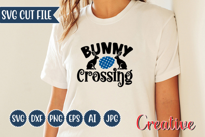 bunny-crossing-svg-design