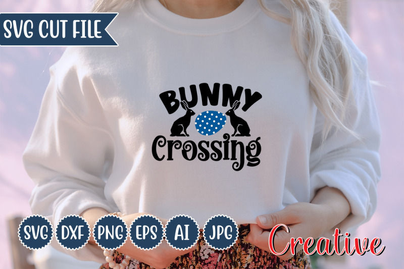 bunny-crossing-svg-design