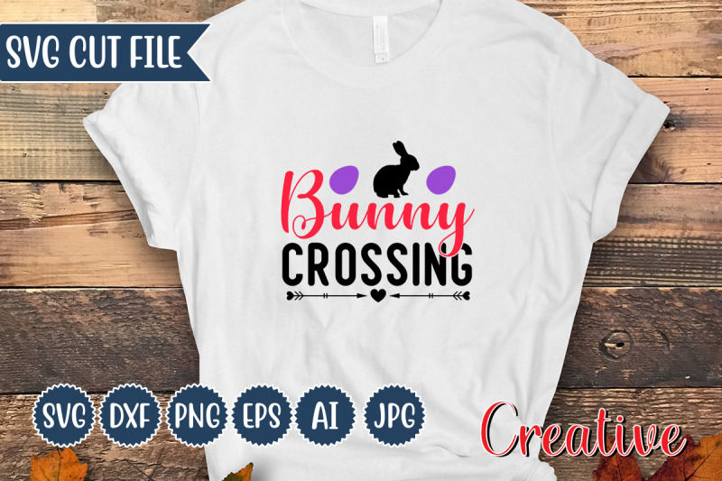 bunny-crossing-svg-design