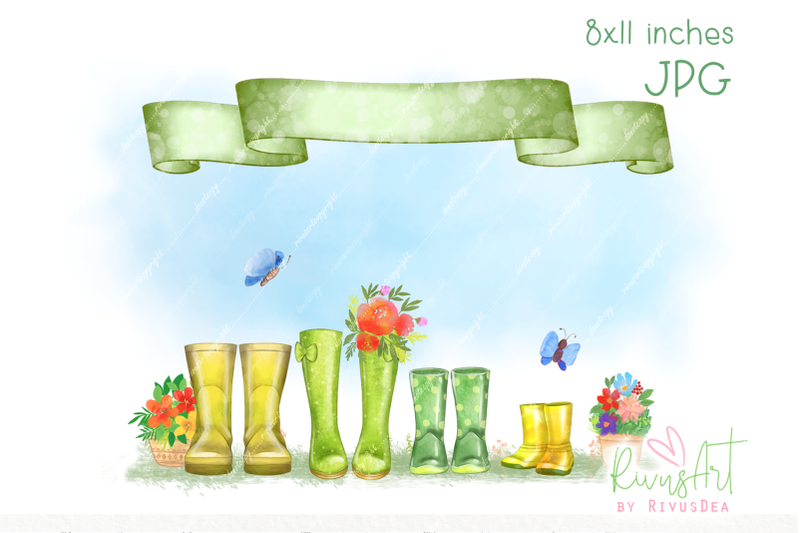 family-welly-boots-print-personalized-surname-family-print-garden-we