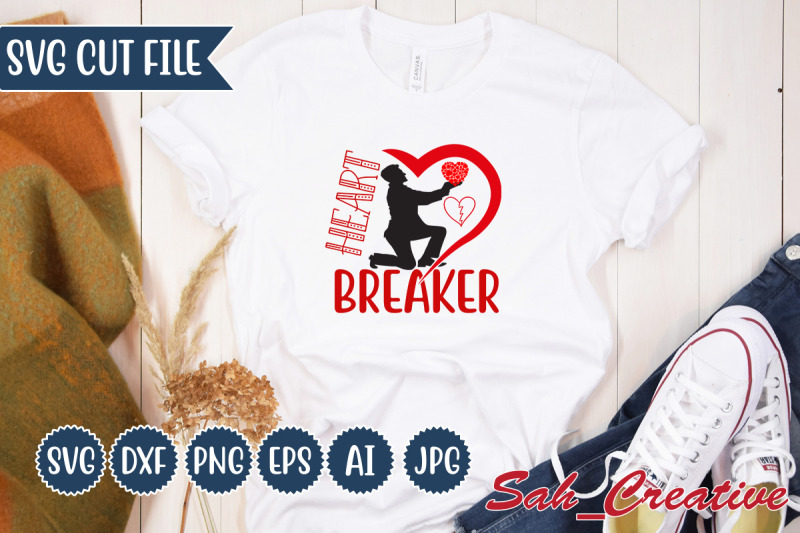 heart-breaker-svg-design