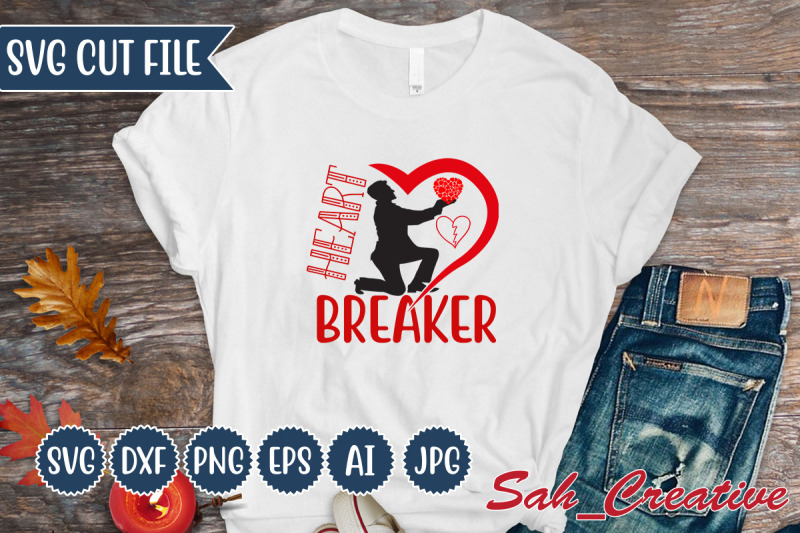 heart-breaker-svg-design