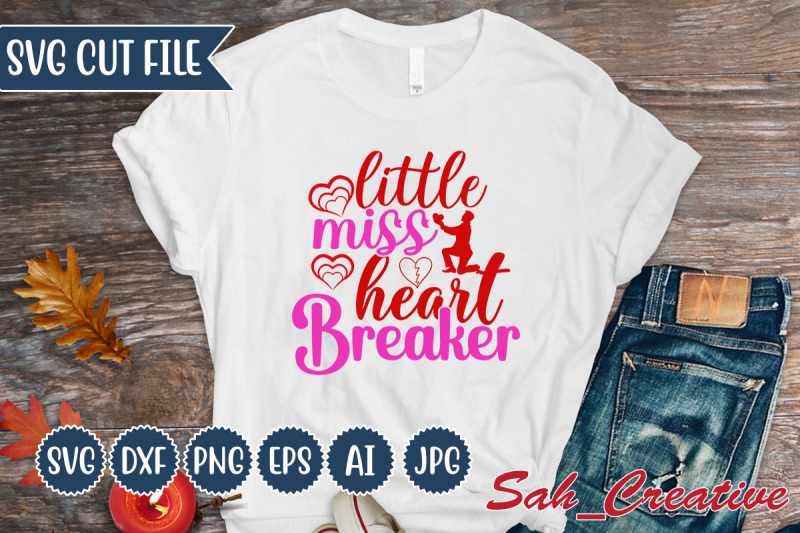 little-miss-heart-breaker-svg-design