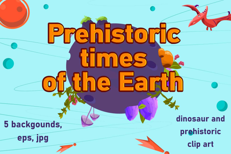 backgrounds-amp-clipart-prehistoric-planet