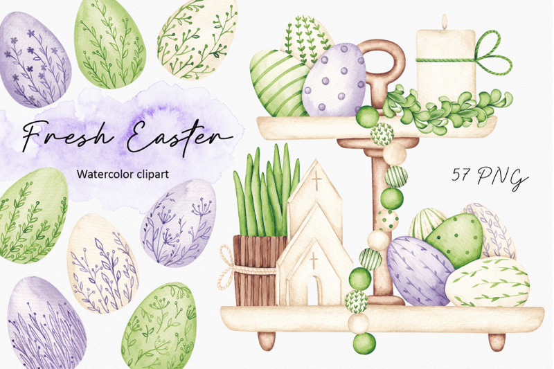 watercolor-clipart-quot-fresh-easter-quot