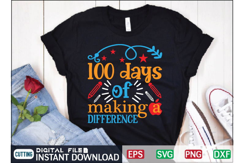 100-days-of-making-a-difference-svg