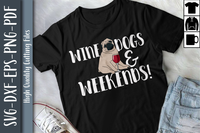 funny-design-wine-dogs-and-weekends