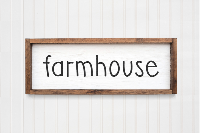 firewood-handwritten-farmhouse-font
