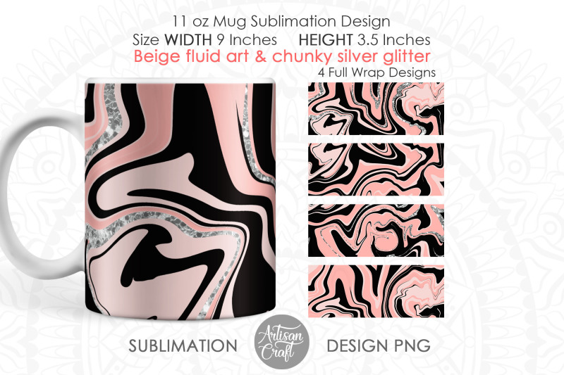 beige-fluid-art-11oz-coffee-mug-template-silver-glitter-full-wrap-m