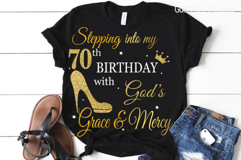 70th-birthday-svg-queen-birthday-70-svg-gold-glitter-70-birthday-svg