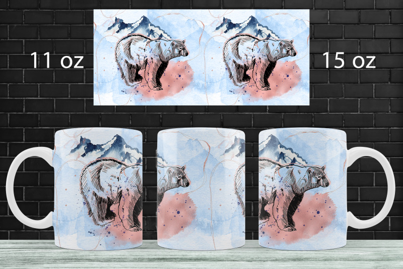 landscape-mug-wrap-woodland-mug-sublimation-wild-mug-design