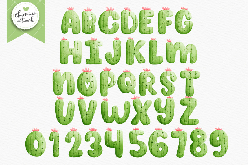 cactus-alphabets-and-numbers-clipart-cactus-alphabet-succulent-font