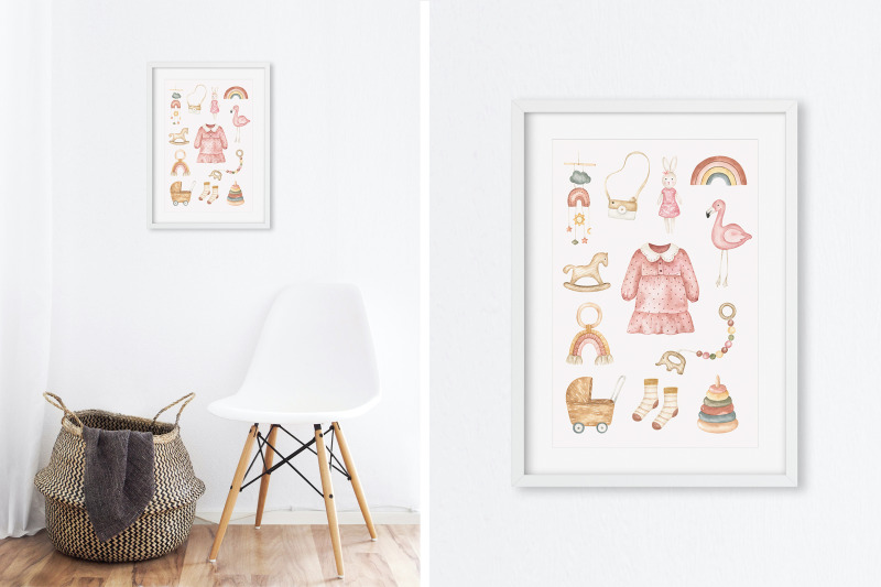 baby-boho-watercolor-collection