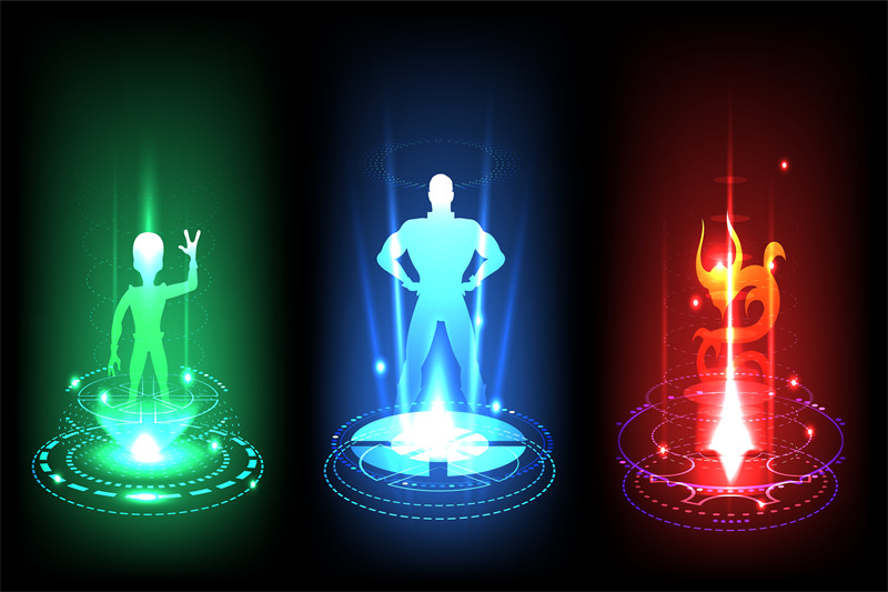 teleportation-stage-with-aliens-holograms