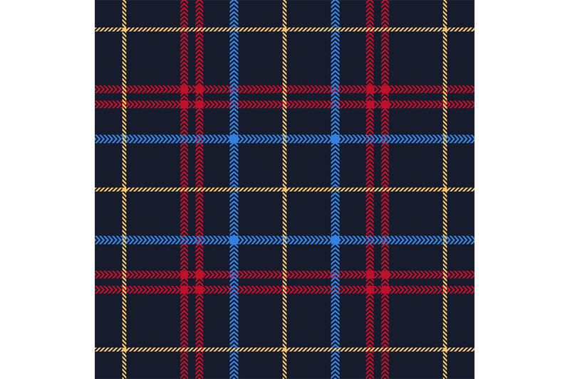 darkness-abstract-tartan-pattern