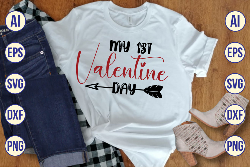 my-1st-valentine-day-svg