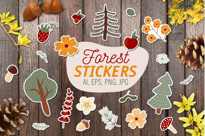 forest-stickers