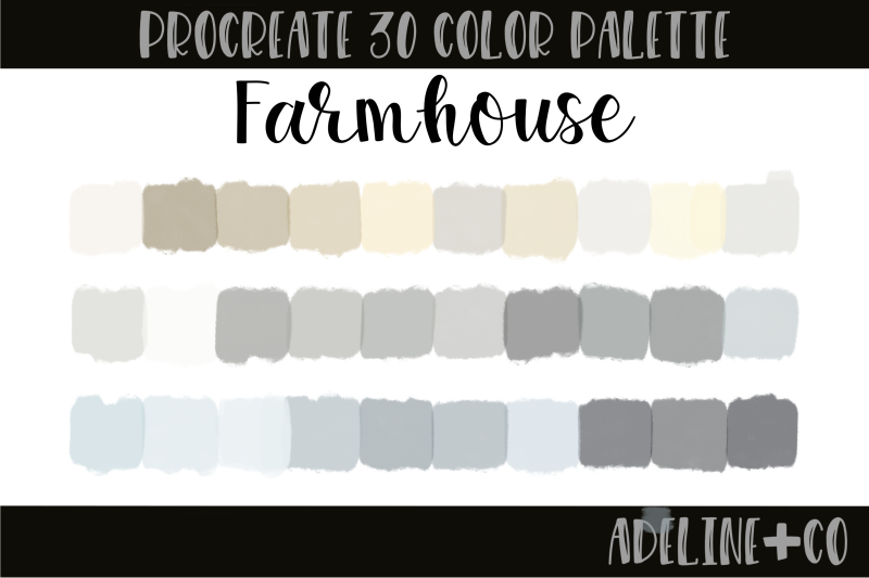 farmhouse-procreate-palette