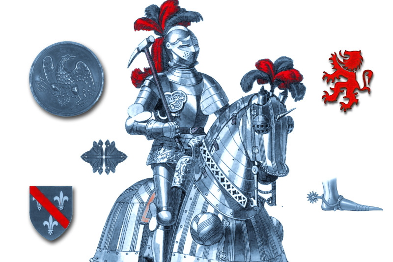 digital-scrapbooking-kit-middle-ages-knight