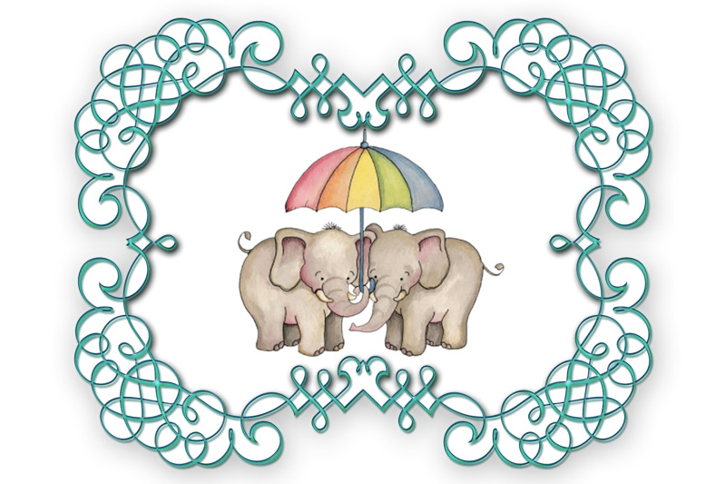 digital-scrapbooking-kit-vintage-elephants