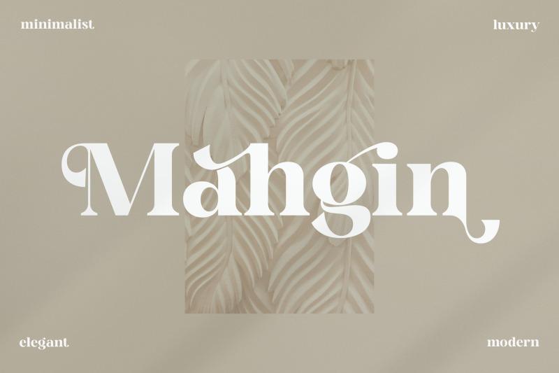 mahgin-typeface