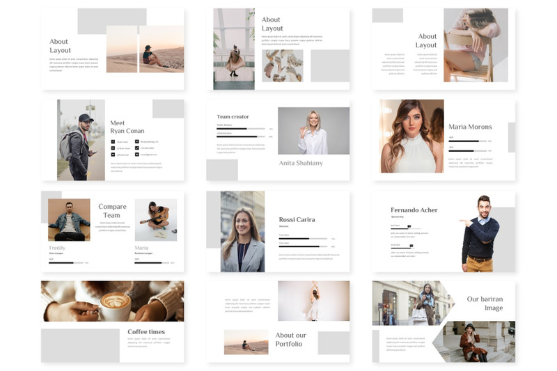 carira-google-slide-template