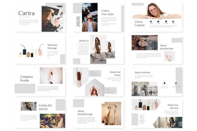 carira-google-slide-template