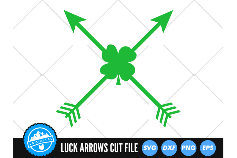 luck-arrow-svg-st-patrick-039-s-day-cut-file-shamrock-svg