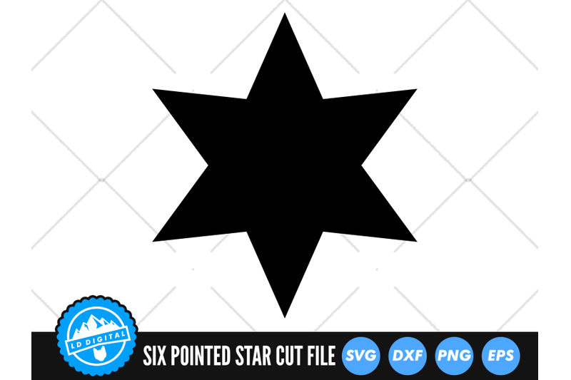 six-pointed-star-svg-star-cut-file-star-silhouette-svg