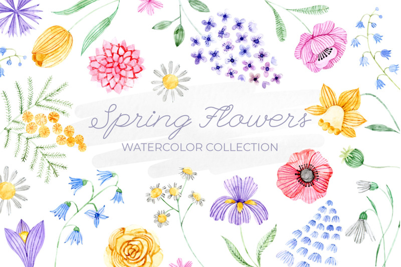 watercolor-spring-flower