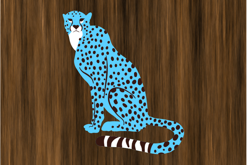 cheetah-big-cat-minimal-flat-graphic-clipart