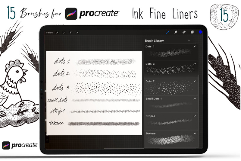 ink-fine-liners-brushes-for-procreate