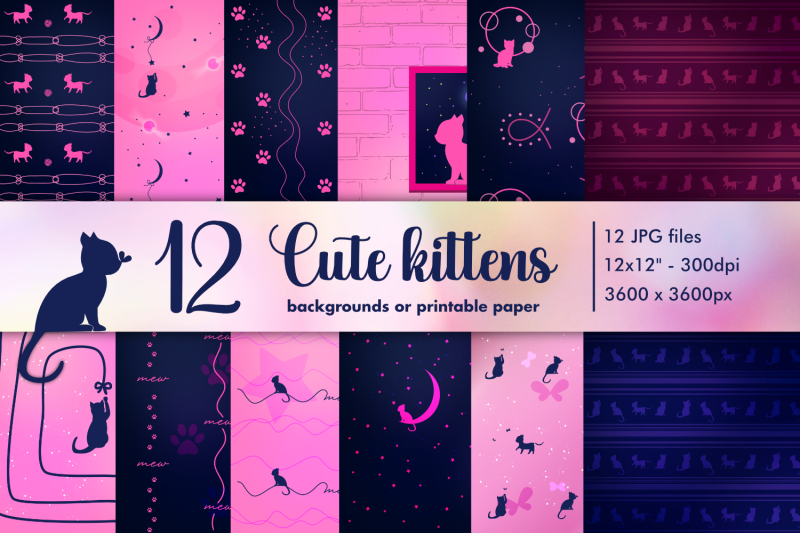 cute-kittens-background-or-printable-digital-paper
