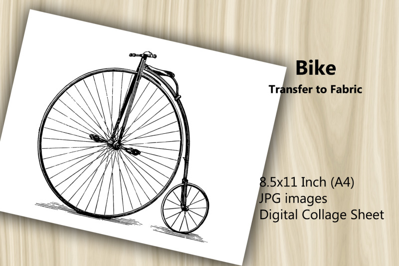 transfer-to-fabric-sheet-bike