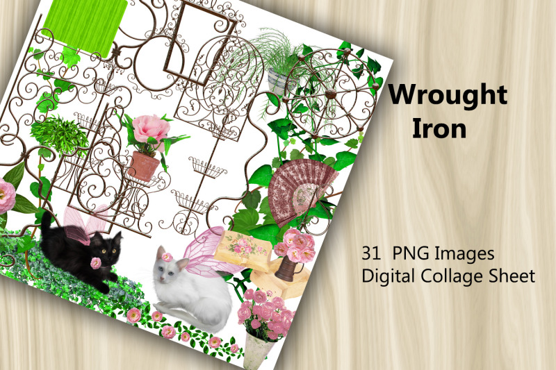 digital-scrapbooking-kit-wrought-iron