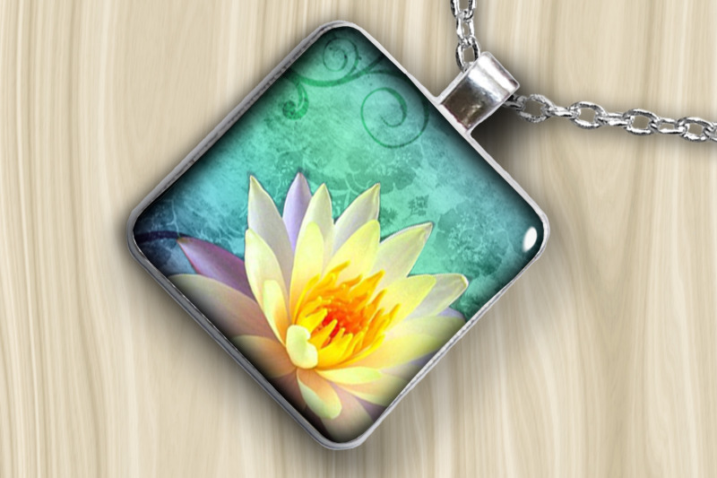 digital-collage-sheet-bright-lotus