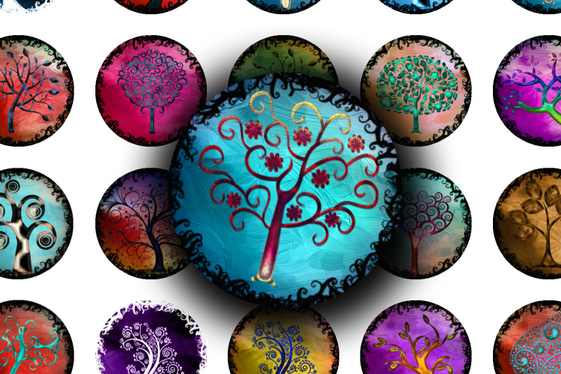 digital-collage-sheet-curl-trees