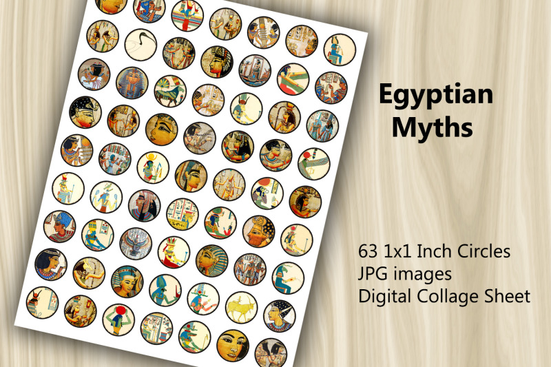 digital-collage-sheet-egyptian-myths