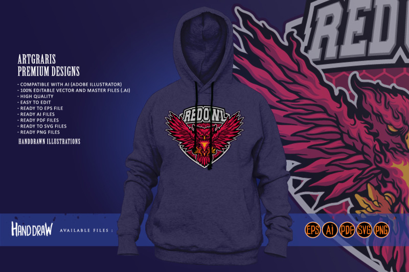 red-owl-esports-logo-mascot