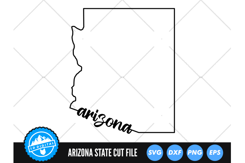 arizona-svg-arizona-outline-usa-states-cut-file