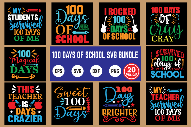 100-day-of-school-svg-bundle