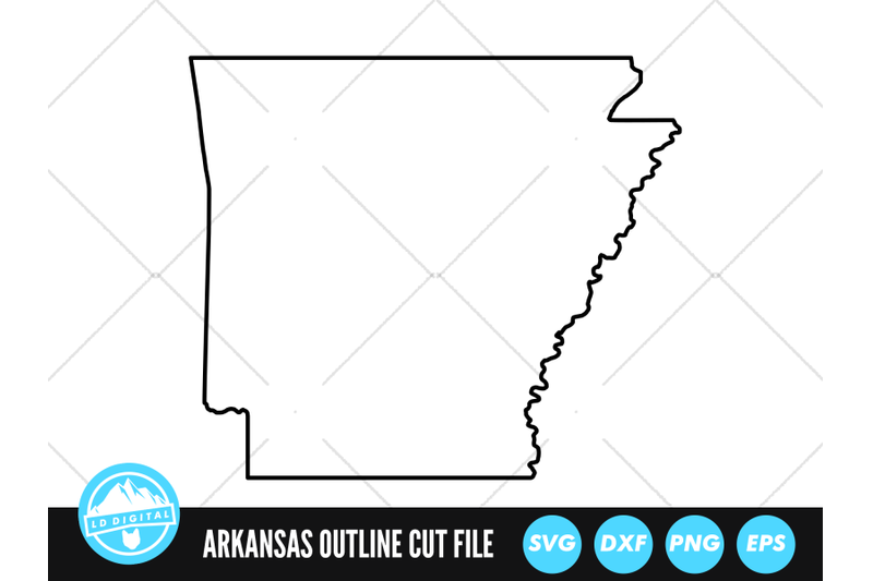 arkansas-svg-arkansas-outline-usa-states-cut-file