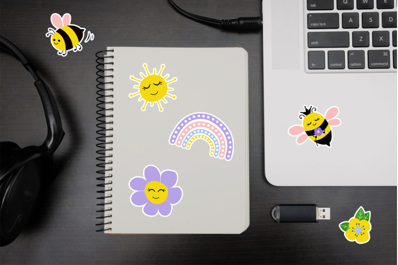 bees-stickers