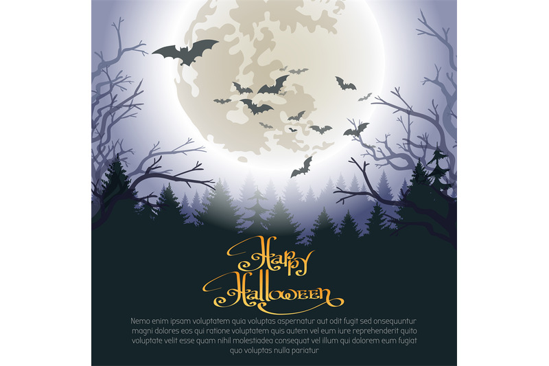 halloween-woods-poster