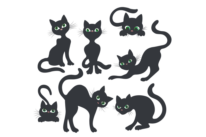 curiosity-kitten-silhouettes