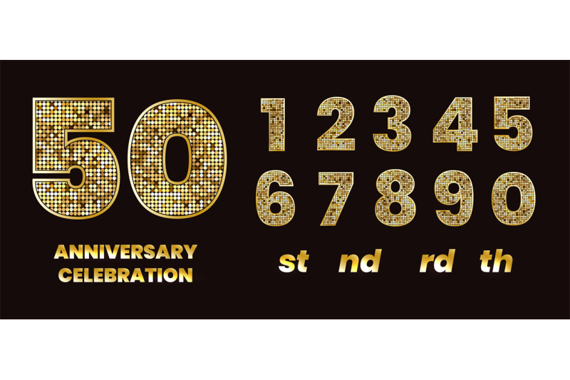 glitter-anniversary-numbers